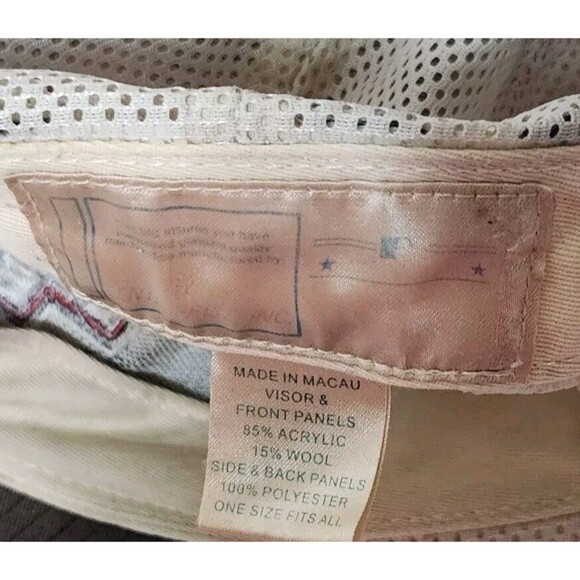 White Sox MLB All-Star Game 2003 Teams Retro  Trucker Cap Defect Inner Cap Vtg - Picture 10 of 12